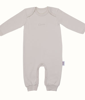 SAND LONG SLEEVE OVERALL