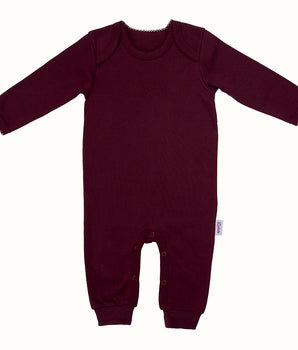 BLACK GRAPE LONG SLEEVE OVERALL